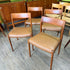 Mid Century Teak Dining Chairs from Denmark