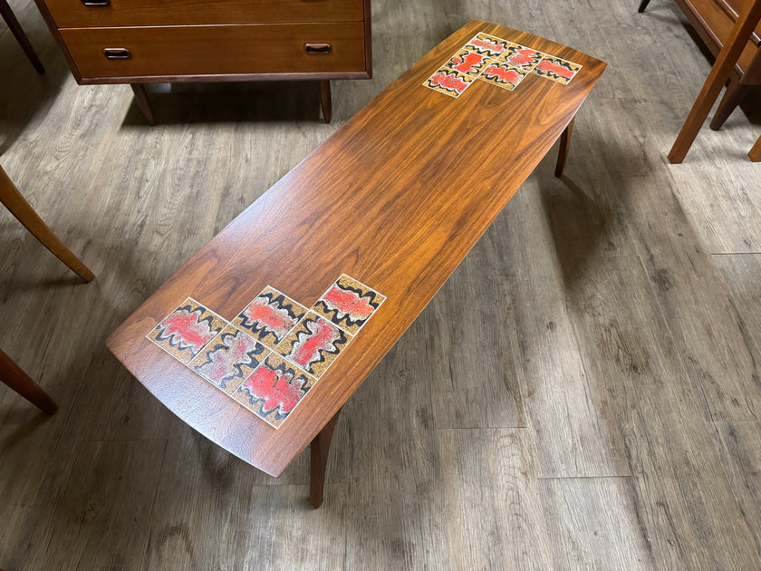 Sale!!! Mid Century Walnut Coffee Table