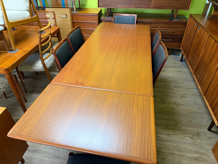 Mid Century Teak Dining Table