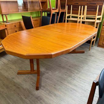 Mid Century Teak Dining Table