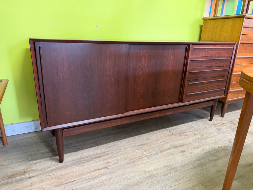Mid Century Brazilian Rosewood Sideboard from Denmark