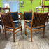 4 Mid Century Teak Dining Chairs from Denmark