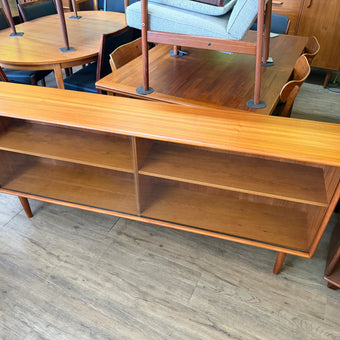 Mid Century Teak Display Cabinet