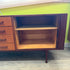 Mid Century Teak Tambour Door Sideboard
