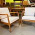 Mid Century Lounge Chairs from Denmark