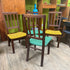 4 Mid Century Teak Dining Chairs