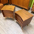Mid Century Walnut Nightstands