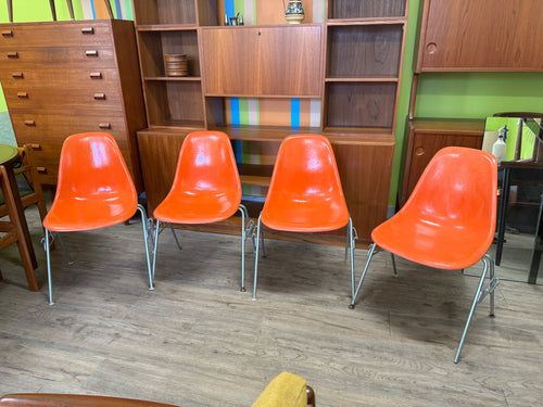 Mid Century Eames DSS Chairs for Herman Miller