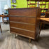Mid Century Walnut Highboy Dreser