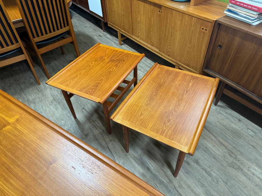 Mid Century Teak Coffee and Side Table set