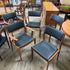 5 Mid Century Teak Dining Chairs from Denmark