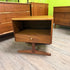 Mid Century Walnut Nightstand