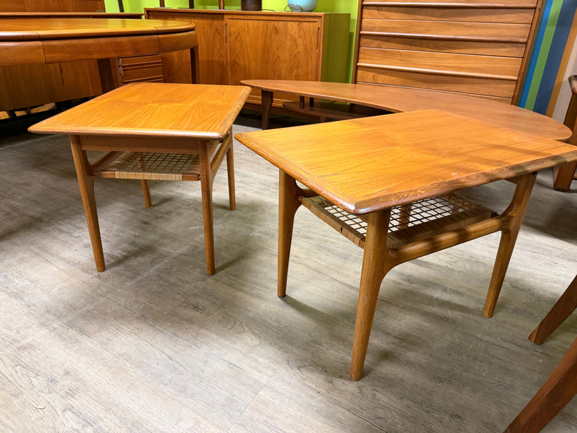 Mid Century Teak End Tables from Denmark