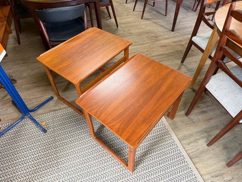 Mid Century Teak Side Tables from Denmark