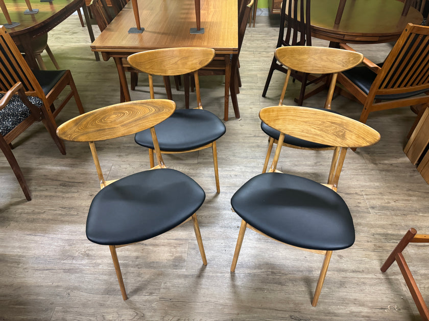 4 Mid Century Dining Chairs