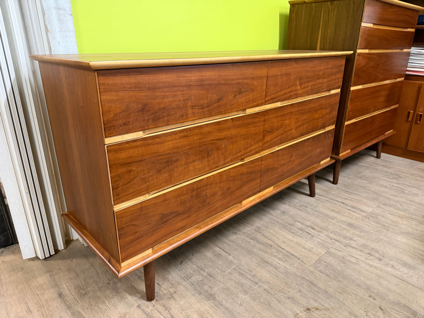 Mid Century Walnut Dresser
