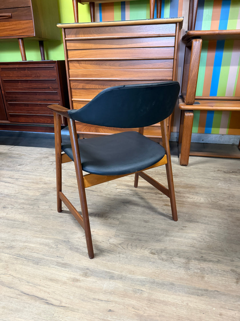 Mid Century Teak Arm Chair from Denmark
