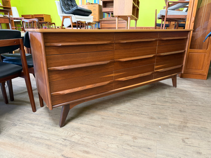 Mid Century Walnut Dresser