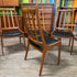 4 Mid Century Teak Dining Chairs