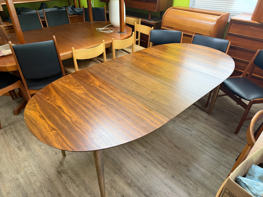 Mid Century Walnut Dining Table