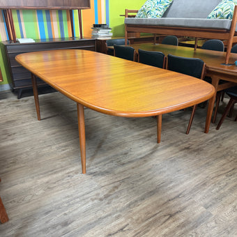 Mid Century Teak Dining Table