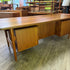 Mid Century Teak Executive Desk from Denmark