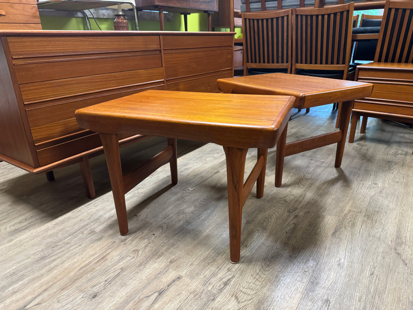 Mid Century Teak Side Tables
