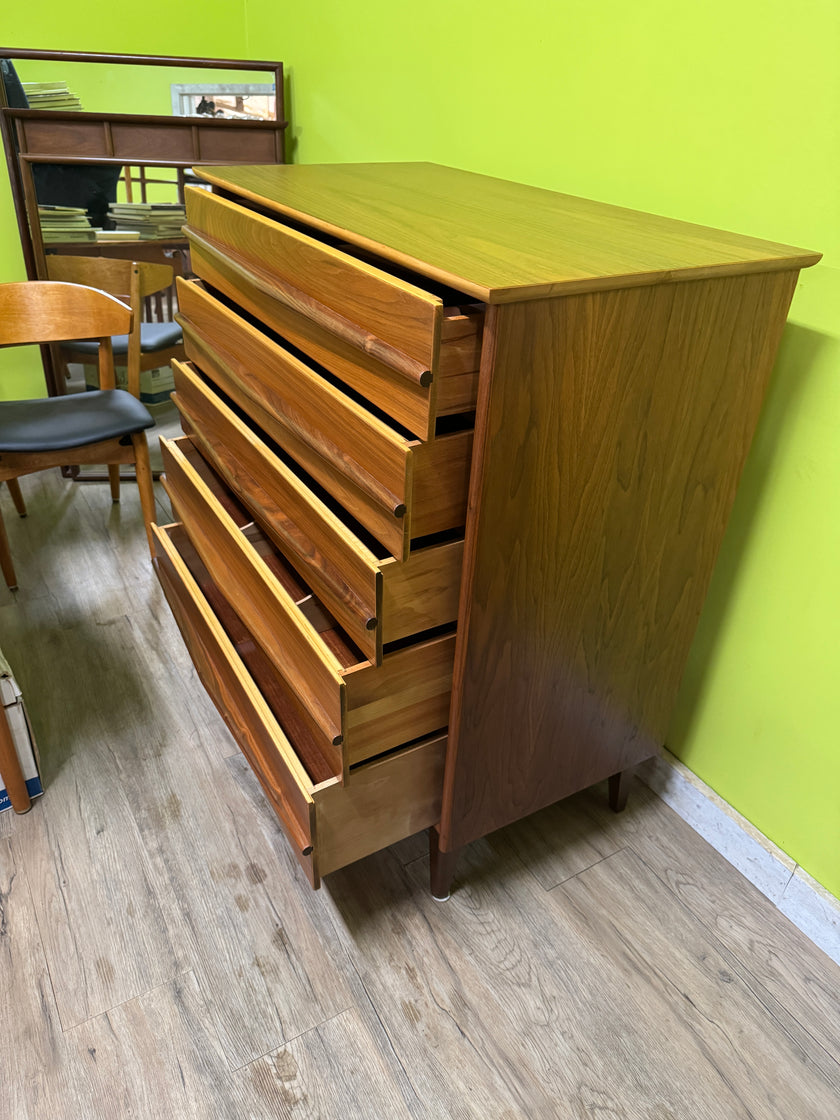 Mid Century Walnut Dresser