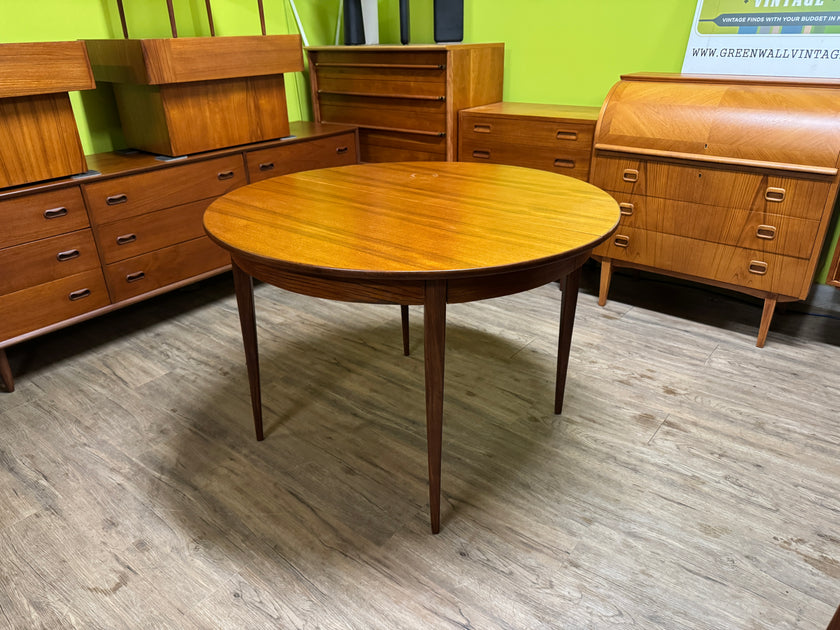 Mid Century Teak Dining Table