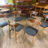 6 Mid Century Dining Chairs
