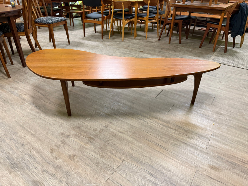 Mid Century Teak Kidney Coffee Table