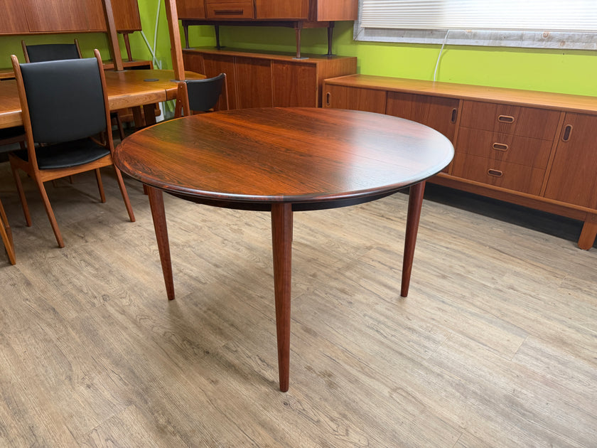 Mid Century Brazilian Rosewood Dining Table from Denmark