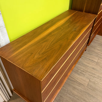 Mid Century Walnut Dresser