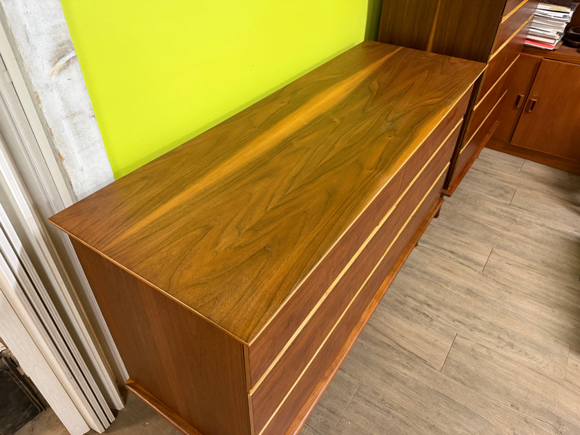 Mid Century Walnut Dresser