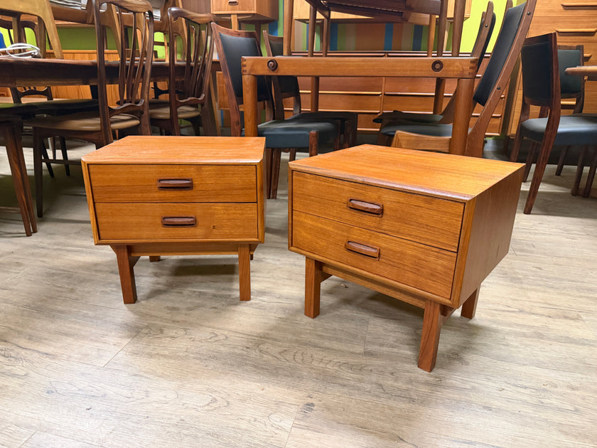 Mid Century Teak Nighstands