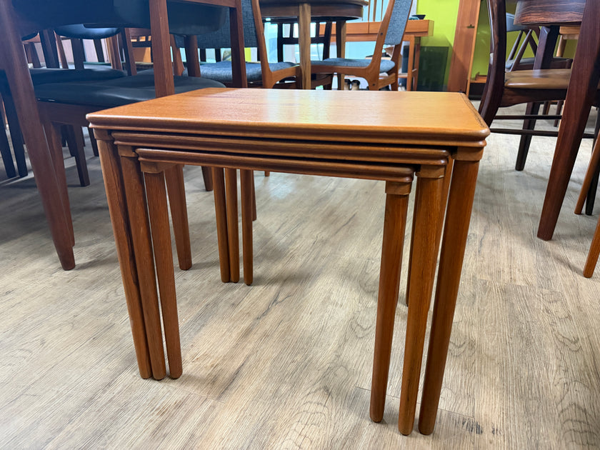 Mid Century Teak Nesting Tables