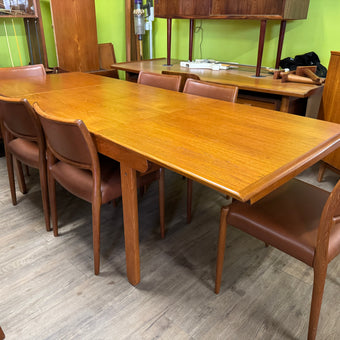 Mid Century Teak Dining Table from Denmark