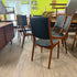 6 Mid Century Teak Dining Chairs