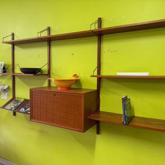 Mid Century Teak Royal System Cado Wall Unit from Denmark