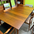Mid Century Solid Teak Dining Table