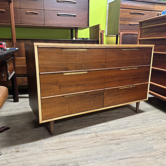 Mid Century Walnut Dresser