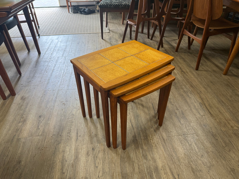 Mid Century Teak Nesting Tables
