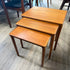 Mid Century Teak Nesting Tables
