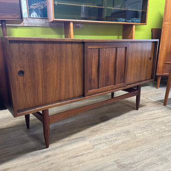 Mid Century Walnut Sideboard