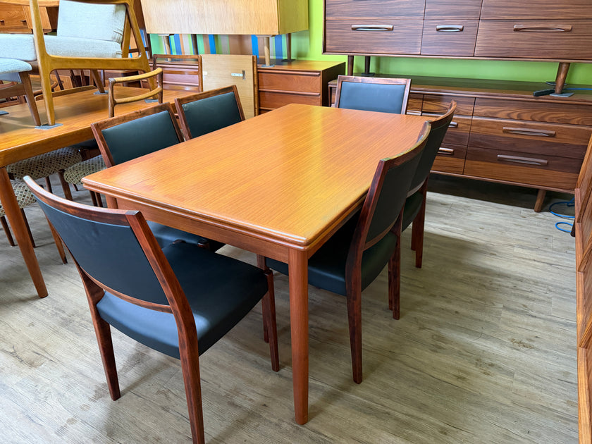 Mid Century Teak Dining Table