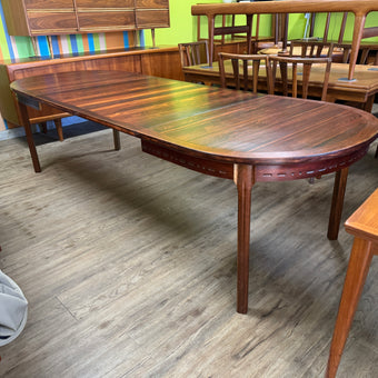 Mid Century Rosewood Dining Table from Sweden