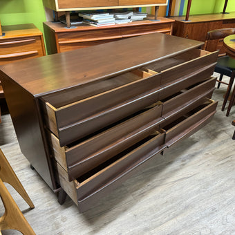 Mid Century Walnut Dresser