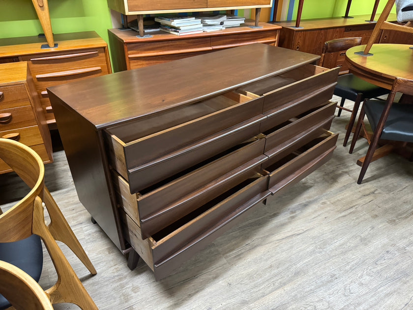 Mid Century Walnut Dresser