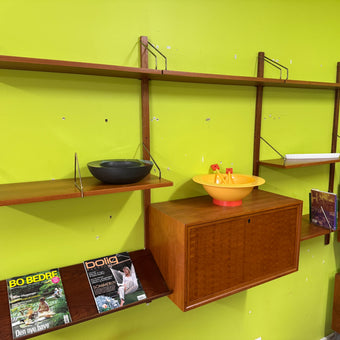 Mid Century Teak Royal System Cado Wall Unit from Denmark