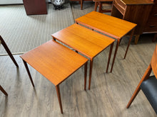 Load image into Gallery viewer, Mid Century Teak Nesting Tables